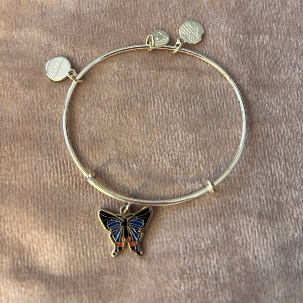 Alex and Ani Butterfly Bangle